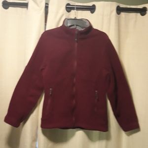 Mens St. John's Bay fleece jacket size M